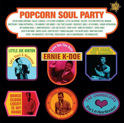 Popcorn Soul Party - Blended Soul And R&B 1958-1962 (LP)