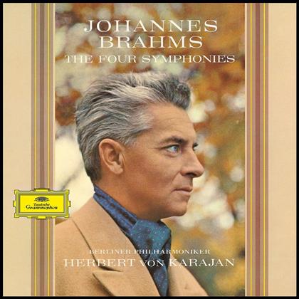 Johannes Brahms (1833-1897) & Herbert von Karajan - Four Symphonies (4 LPs)