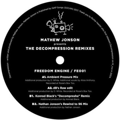 Mathew Jonson - Decompression-Remixes 1 (12" Maxi)