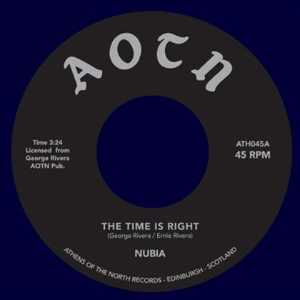 Nubia - The Time Is Right / Feelin' Funky - 7 Inch (12" Maxi)