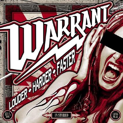 Warrant - Louder Harder Faster - Limited Gatefold, Red Vinyl (Colored, LP)