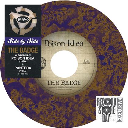 Pantera & Poison Idea - Side By Side:The Badge (12" Maxi)