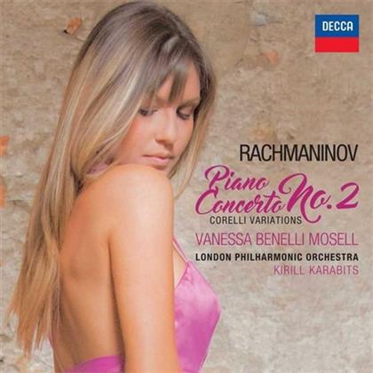 Sergej Rachmaninoff (1873-1943), Kirill Karabits, Vanessa Benelli-Mosell & The London Philharmonic Orchestra - Piano Concerto No.2 / Corelli Variations