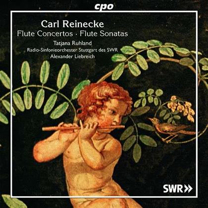 Carl Heinrich Reinecke (1824-1910), Alexander Liebreich, Tatjana Ruhland & Radio Sinfonieorchester Stuttgart des SWR - Flute Concertos - Flute sonatas