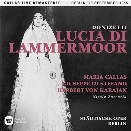 Maria Callas, Gaetano Donizetti (1797-1848) & Giuseppe Di Stefano - Lucia Di Lammermoor - Berlin, Live 29.09.1955 (2 CDs)