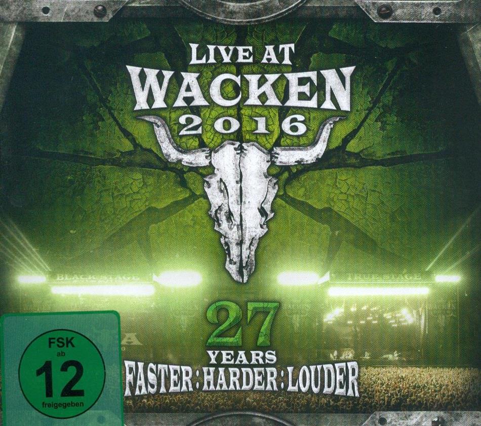 Live At Wacken 2016 - 27 Years Faster: Harder: Louder (2 CDs + 2 DVDs)