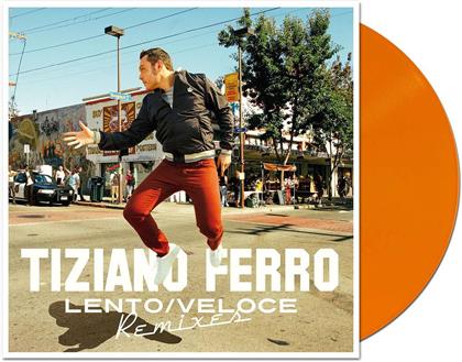 Tiziano Ferro - Lento/Veloce Remixes (Limited Edition, Orange Vinyl, 2 10" Maxis)