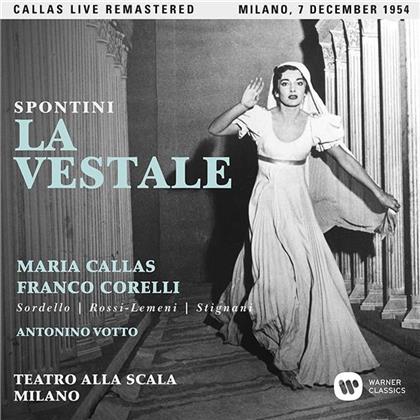 Maria Callas, Corelli, Sordello, Votto, Otsm, … - La Vestale - Milano, Live 07/12/1954 (2 CD)