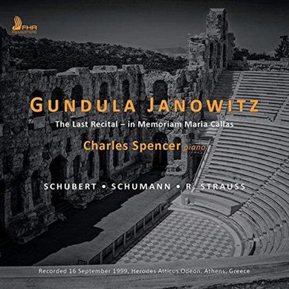 Gundula Janowitz - Last Recital In Memoriam