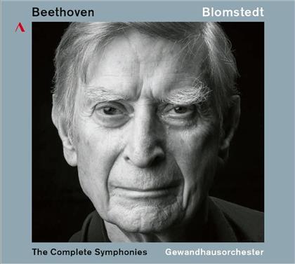 Ludwig van Beethoven (1770-1827), Herbert Blomstedt & Gewandhausorchester Leipzig - Complete Symphonies - May 2014 - March 2017 (5 CD)