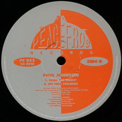 Paul Johnson - Hear The Music - 2017 Reissue, Limited Edition (12" Maxi)
