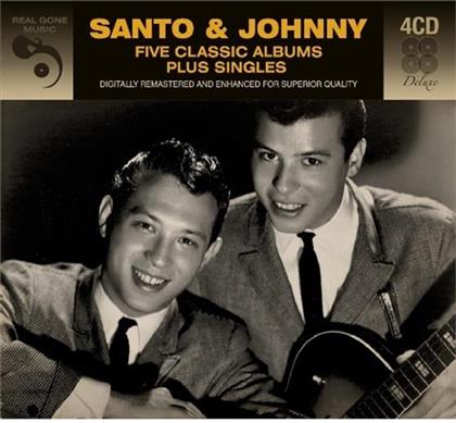 Santo & Johnny - Five Classic Albums Plus (4 CDs)