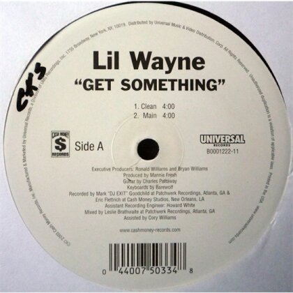 Lil Wayne - Get Something (12" Maxi)