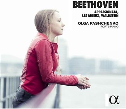 Olga Pashchenko & Ludwig van Beethoven (1770-1827) - Klaviersonaten: Appassionata/Les Adieux/Waldstein