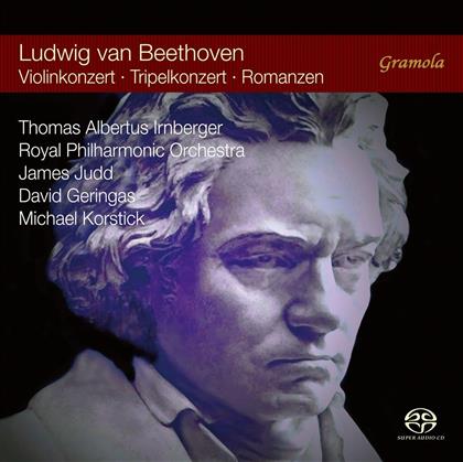 Ludwig van Beethoven (1770-1827), James Judd, Thomas Albertus Irnberger, David Geringas, … - Violinkonzert/Tripelkonzert/Romanzen (2 Hybrid SACDs)