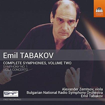 Emil Tabakov (*1947), Emil Tabakov (*1947), Alexander Zemtsov & Bulgarian National Radio Symphony Orchestra - Sämtliche Symphonien Vol. 2 - Symphonie Nr. 1, Violakonzert