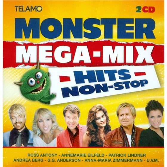 Hits Non-Stop Monster Mega-Mix - Various (2 CDs)