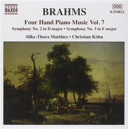 Johannes Brahms (1833-1897), Silke-Thora Matthies & Christian Köhn - Four Hand Piano Music 7