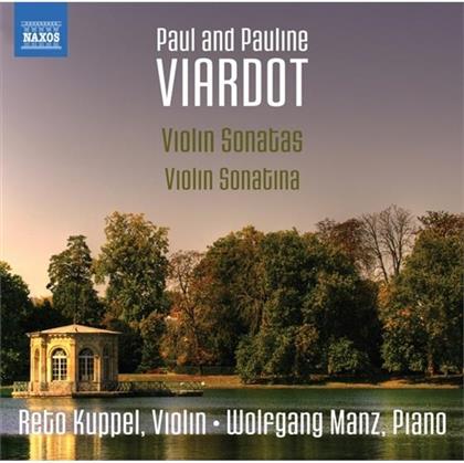 Reto Kuppel, Wolfgang Manz, Pauline Viardot (1821-1910) & Paul Viardot (1857-1941) - Violinsonaten
