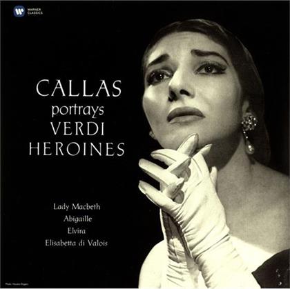 Maria Callas, Nicola Rescigno & Giuseppe Verdi (1813-1901) - Callas Portrays Verdi Heroines (Remastered 2014) (Versione Rimasterizzata, LP)