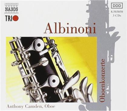 Tomaso Albinoni (1671-1751), John Georgiadis, Anthony Camden & London Virtuosi - Oboe Concertos - Oboenkonzerte (3 CDs)