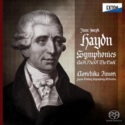 Joseph Haydn (1732-1809), Norichika Iimori & Japan Century Symphony Orchestra - Symphonies Vol.2 - 14, 77 & 101 The Clock (Japan Edition, Hybrid SACD)