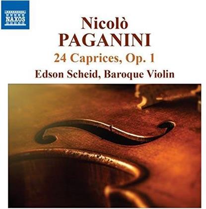 Edson Scheid & Nicolò Paganini (1782-1840) - 24 Caprices Op.1