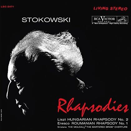 Franz Liszt (1811-1886), Georges Enesco & Leopold Stokowski - Ungarische Rhapsodie Nr. 2 / Rumänische Rhapsodie Nr. 1 (2 LPs)