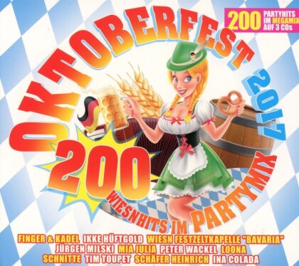 Oktoberfest - Oktoberfest 2017 - 200 Wiesn-Hits (3 CDs)