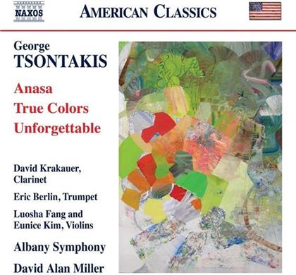 David Krakauer, George Tsontakis (*1951), David Alan Miller & The Albany Symphony Orchestra - Anasa/True Colors/Unforge