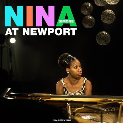 Nina Simone - At Newport - Not Now Edition, Green Vinyl (Colored, LP)