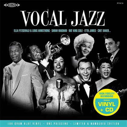 Vocal Jazz - Various - Limited & Numbered Blue Vinyl (Colored, LP + CD)