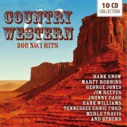 Country & Western - 200 No. 1 Hits - Various (10 CDs)