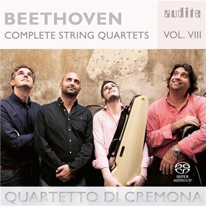 Quartetto di Cremona & Ludwig van Beethoven (1770-1827) - Complete String Quartets Vol. 8 - Streichquartette Nr. 3 & 10