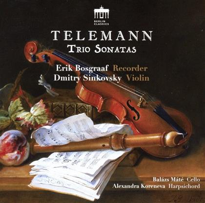 Erik Bosgraaf, Dmitry Sinkovsky & Georg Philipp Telemann (1681-1767) - Trio Sonatas