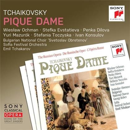 Wieslaw Ochman, Vesselina Kasarova, Peter Iljitsch Tschaikowsky (1840-1893), Emil Tchakarov & Sofia Festival Orchestra - Pique Dame (3 CDs)