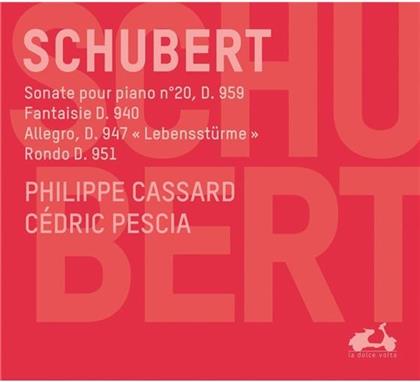 Philippe Cassard, Pescia Cedric & Franz Schubert (1797-1828) - Sonate Pour Piano D959