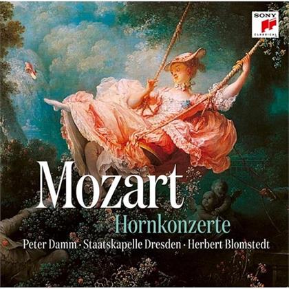 Wolfgang Amadeus Mozart (1756-1791), Herbert Blomstedt, Peter Damm & Staatskapelle Dresden - Hornkonzerte - Meisterwerke