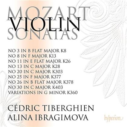 Cedric Tiberghien, Alina Ibragimova & Wolfgang Amadeus Mozart (1756-1791) - Violin Sonatas Vol.4 (2 CDs)