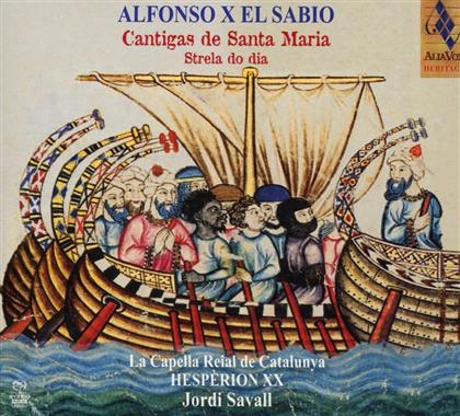 Jordi Savall, La Capella Reial De Catalunya, Hesperion XX & Alfonso X El Sabio (1221-1284) - Cantigas De Santa Maria - Sterla Do Dia
