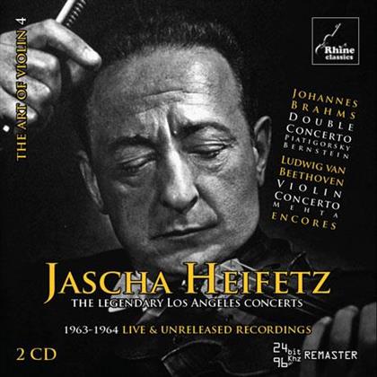 Jascha Heifetz, Gregor Piatigorsky, Johannes Brahms (1833-1897), Ludwig van Beethoven (1770-1827), … - Art Of Violin Vol. 4 - Aufnahmen 1963-1964 (2 CD)