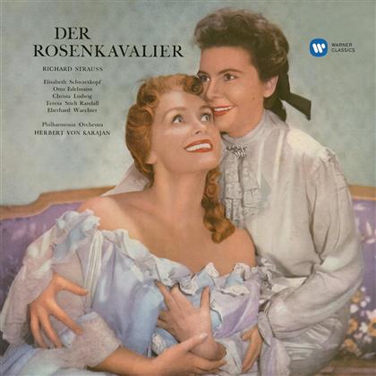 Richard Strauss (1864-1949), Herbert von Karajan & Elisabeth Schwarzkopf - Der Rosenkavalier (Édition Deluxe Limitée, 3 CD)