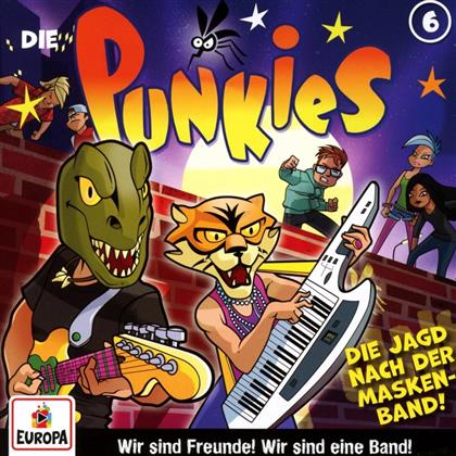 Die Punkies - 006/Die Jagd Nach Der Masken-Band