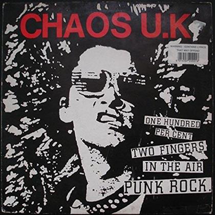 Chaos Uk - 100% Two Fingers In The Air Punk Rock (LP)