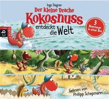 Philipp Schepmann & Ingo Siegner - Der Kleine Drache Kokosnuss Entdeckt Die Welt - Drei Spannende Abenteuer In Einer Box (3 CDs)