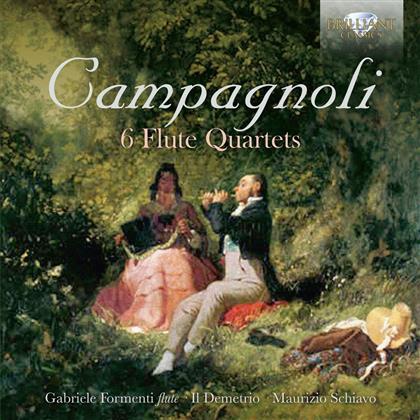 Bartolomeo Campagnoli, Maurizio Schiavo, Gabriele Formenti & Il Demetrio - 6 Flute Quartets