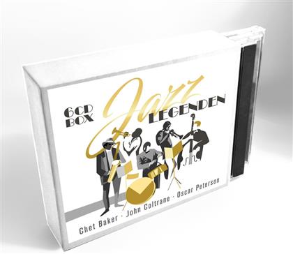 Fred Astaire, Chet Baker, John Coltrane & Oscar Peterson - Jazz Legenden (6 CDs)