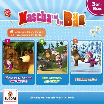 Mascha und der Bär - 001/3Er Box (Folgen 1, 2, 3) (3 CDs)