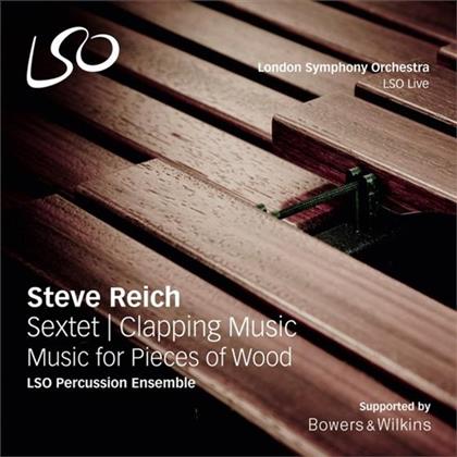 LSO Percussion Ensem & Steve Reich (*1936) - Sextet/Clapping Music/Music For (LP)