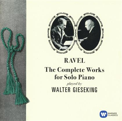 Walter Gieseking (1895-1956) & Maurice Ravel (1875-1937) - Sämtliche Werke Für Klavier Solo - Mono, Remastered (Remastered, 2 CDs)
